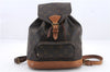 Authentic Louis Vuitton Monogram Montsouris MM Backpack M51136 LV 9297C
