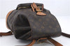 Authentic Louis Vuitton Monogram Montsouris MM Backpack M51136 LV 9297C