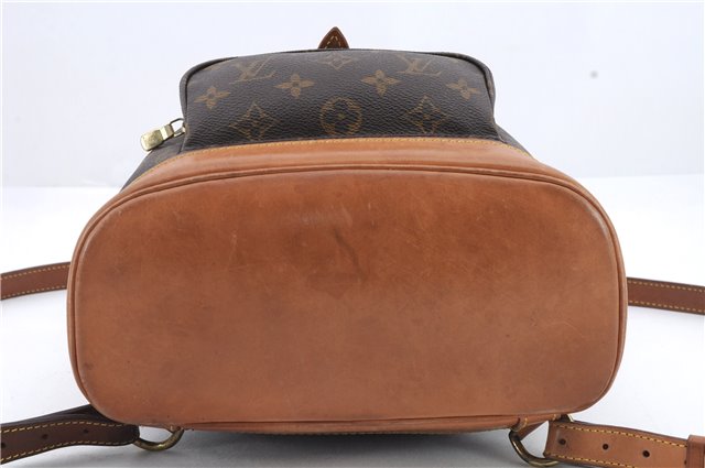 Authentic Louis Vuitton Monogram Montsouris MM Backpack M51136 LV 9297C