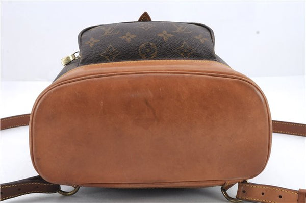 Authentic Louis Vuitton Monogram Montsouris MM Backpack M51136 LV 9297C