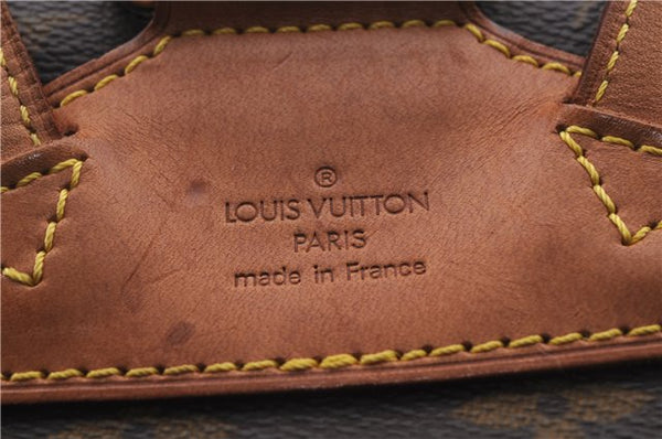 Authentic Louis Vuitton Monogram Montsouris MM Backpack M51136 LV 9297C