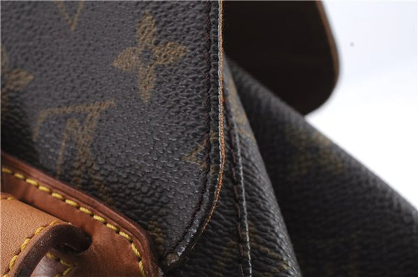 Authentic Louis Vuitton Monogram Montsouris MM Backpack M51136 LV 9297C