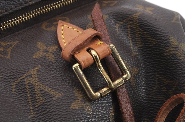Authentic Louis Vuitton Monogram Montsouris MM Backpack M51136 LV 9297C