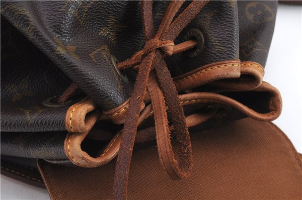 Authentic Louis Vuitton Monogram Montsouris MM Backpack M51136 LV 9297C