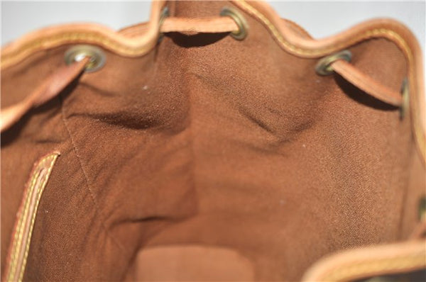 Authentic Louis Vuitton Monogram Montsouris MM Backpack M51136 LV 9297C