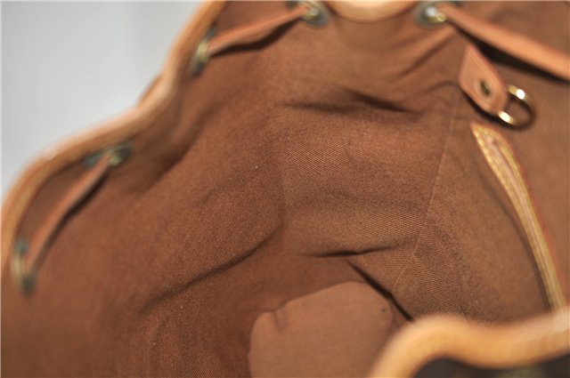 Authentic Louis Vuitton Monogram Montsouris MM Backpack M51136 LV 9297C