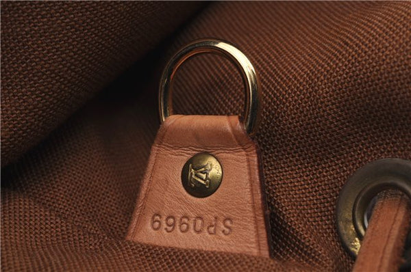 Authentic Louis Vuitton Monogram Montsouris MM Backpack M51136 LV 9297C