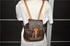 Authentic Louis Vuitton Monogram Montsouris MM Backpack M51136 LV 9297C