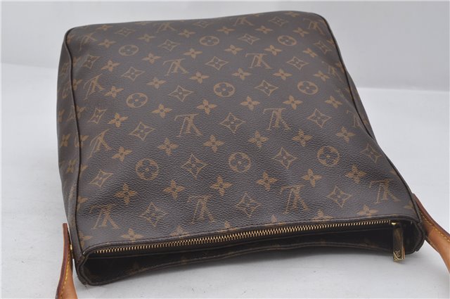 Authentic Louis Vuitton Monogram Looping GM Shoulder Bag M51145 LV 9297E