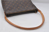 Authentic Louis Vuitton Monogram Looping GM Shoulder Bag M51145 LV 9297E