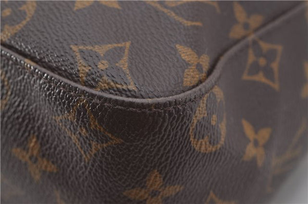 Authentic Louis Vuitton Monogram Looping GM Shoulder Bag M51145 LV 9297E