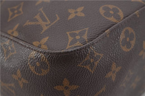 Authentic Louis Vuitton Monogram Looping GM Shoulder Bag M51145 LV 9297E