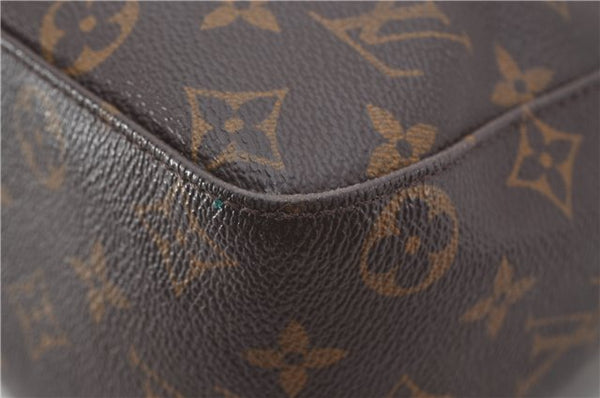 Authentic Louis Vuitton Monogram Looping GM Shoulder Bag M51145 LV 9297E