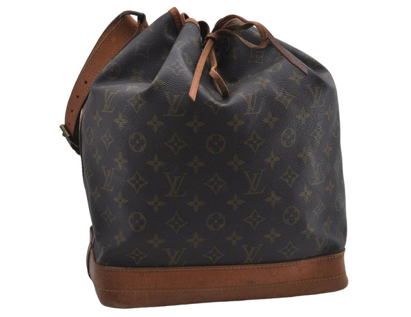 Authentic Louis Vuitton Monogram Noe Shoulder Bag M42224 LV 9299D