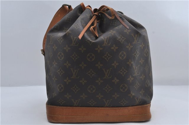 Authentic Louis Vuitton Monogram Noe Shoulder Bag M42224 LV 9299D