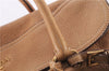 Authentic PRADA CERVO Leather 2Way Shoulder Hand Tote Bag BN1190 Beige 9299E