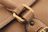 Authentic PRADA CERVO Leather 2Way Shoulder Hand Tote Bag BN1190 Beige 9299E