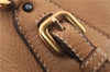 Authentic PRADA CERVO Leather 2Way Shoulder Hand Tote Bag BN1190 Beige 9299E