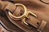 Authentic PRADA CERVO Leather 2Way Shoulder Hand Tote Bag BN1190 Beige 9299E