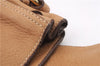 Authentic PRADA CERVO Leather 2Way Shoulder Hand Tote Bag BN1190 Beige 9299E