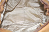 Authentic PRADA CERVO Leather 2Way Shoulder Hand Tote Bag BN1190 Beige 9299E