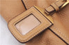 Authentic PRADA CERVO Leather 2Way Shoulder Hand Tote Bag BN1190 Beige 9299E