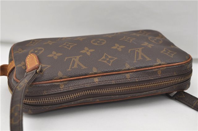 Auth Louis Vuitton Monogram Marly Bandouliere Shoulder Cross Bag M51828 LV 9301D