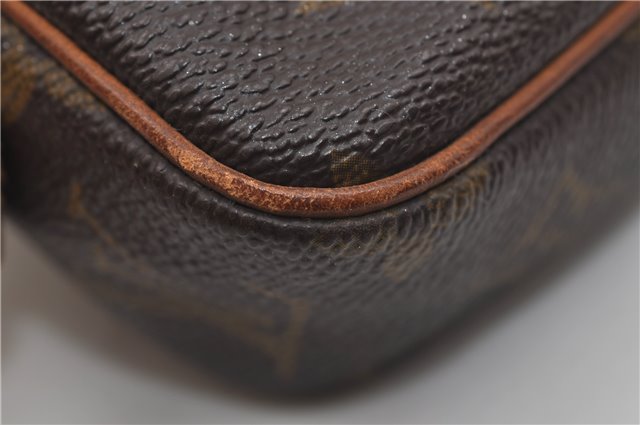 Auth Louis Vuitton Monogram Marly Bandouliere Shoulder Cross Bag M51828 LV 9301D