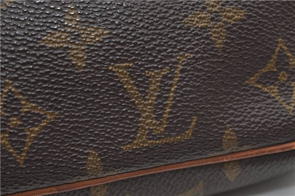 Auth Louis Vuitton Monogram Marly Bandouliere Shoulder Cross Bag M51828 LV 9301D