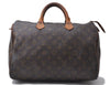 Authentic Louis Vuitton Monogram Speedy 35 Hand Bag M41524 LV 9302C