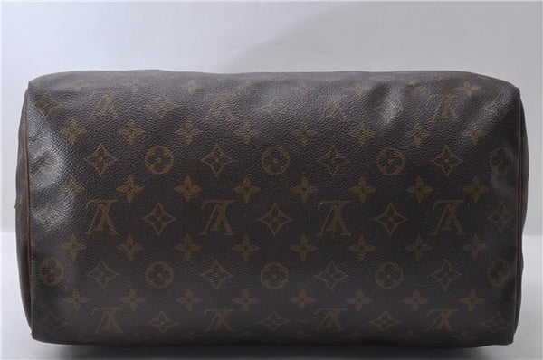 Authentic Louis Vuitton Monogram Speedy 35 Hand Bag M41524 LV 9302C