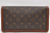 Auth Louis Vuitton Monogram Pochette Dame PM Clutch Hand Bag M51812 LV 9302D