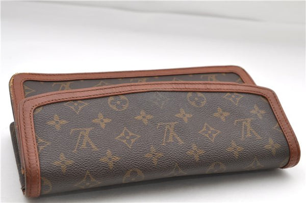 Auth Louis Vuitton Monogram Pochette Dame PM Clutch Hand Bag M51812 LV 9302D