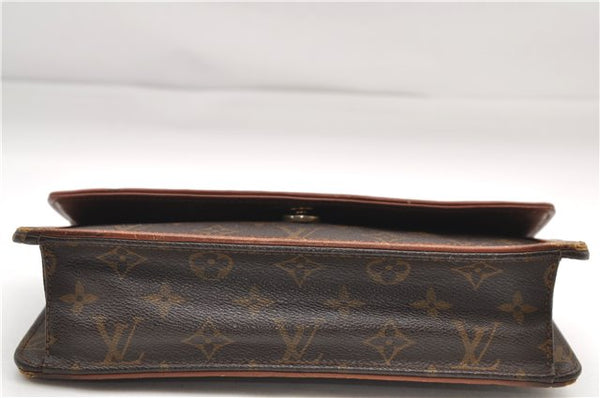 Auth Louis Vuitton Monogram Pochette Dame PM Clutch Hand Bag M51812 LV 9302D