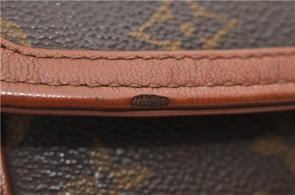 Auth Louis Vuitton Monogram Pochette Dame PM Clutch Hand Bag M51812 LV 9302D