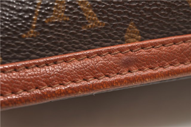 Auth Louis Vuitton Monogram Pochette Dame PM Clutch Hand Bag M51812 LV 9302D