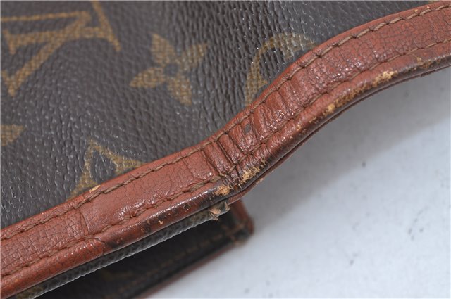 Auth Louis Vuitton Monogram Pochette Dame PM Clutch Hand Bag M51812 LV 9302D