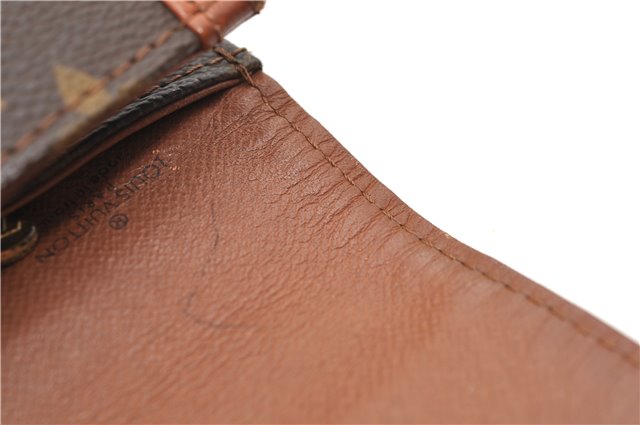 Auth Louis Vuitton Monogram Pochette Dame PM Clutch Hand Bag M51812 LV 9302D