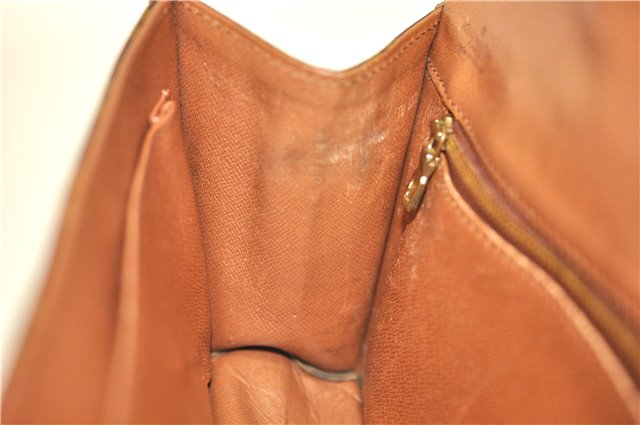 Auth Louis Vuitton Monogram Pochette Dame PM Clutch Hand Bag M51812 LV 9302D