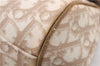Authentic Christian Dior Trotter Romantic Hand Bag PVC Leather Beige Box 9303E
