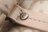 Authentic Christian Dior Trotter Romantic Hand Bag PVC Leather Beige Box 9303E