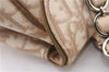 Authentic Christian Dior Trotter Romantic Hand Bag PVC Leather Beige Box 9303E