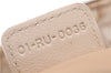 Authentic Christian Dior Trotter Romantic Hand Bag PVC Leather Beige Box 9303E