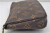 Authentic Louis Vuitton Monogram Pochette Accessoires Pouch M51980 LV Junk 9304D