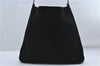 Authentic GUCCI Vintage Shoulder Hand Bag Suede Leather 0013181 Black 9305D