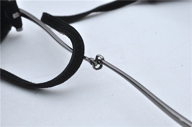 Authentic GUCCI Vintage Shoulder Hand Bag Suede Leather 0013181 Black 9305D