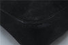 Authentic GUCCI Vintage Shoulder Hand Bag Suede Leather 0013181 Black 9305D