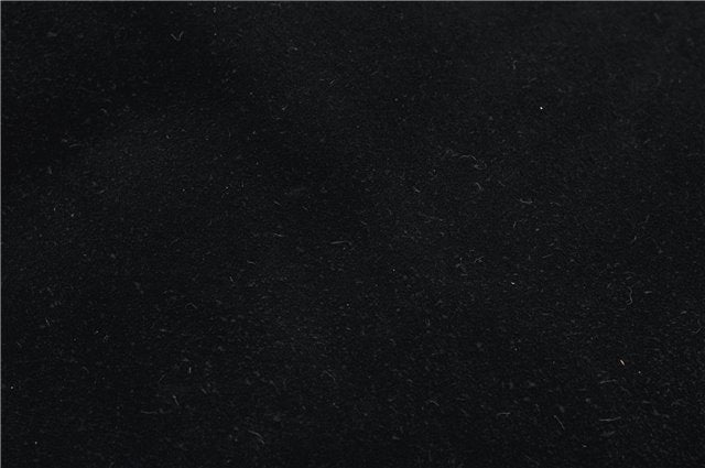 Authentic GUCCI Vintage Shoulder Hand Bag Suede Leather 0013181 Black 9305D