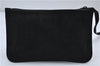 Authentic GUCCI Vintage Shoulder Hand Bag Suede Leather 0013181 Black 9305D