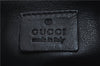 Authentic GUCCI Vintage Shoulder Hand Bag Suede Leather 0013181 Black 9305D